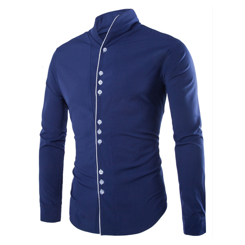 Novelty stand collar design men's shirts casual young man tops fashion UK style boys Slim fit -3XL wholesale free shipping, Hzsk073b
Novelty stand collar design men's shirts casual young man tops fashion UK style boys Slim fit -3XL wholesale free shipping, Hzsk073b