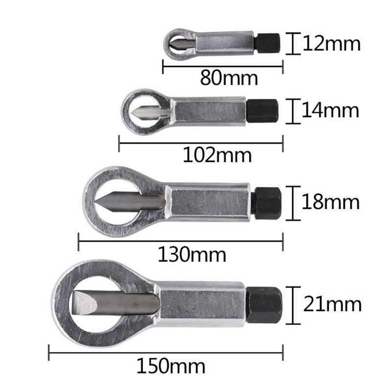Nut Splitter Breaker Remover Extractor Tools Durable 9-12mm 12-16mm 16-22mm 22-27mm TB Sale
Nut Splitter Breaker Remover Extractor Tools Durable 9-12mm 12-16mm 16-22mm 22-27mm TB Sale