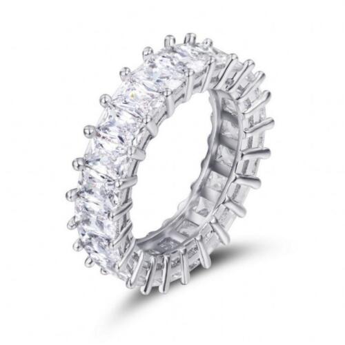 Luxury Elegant Promise Ring 925 Sterling Silver Diamond cz Engagement Wedding Band Rings For Women Men Fine Jewelry Gift