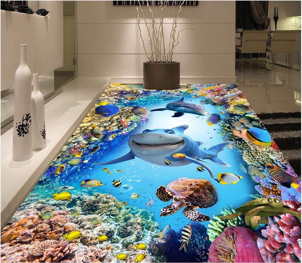 3d flooring custom photo Waterproof pvc floor wall sticker Sea World Dolphin Shark Coral Home decor 3d wall murals wallpaper for living room, Sky blue
3d flooring custom photo Waterproof pvc floor wall sticker Sea World Dolphin Shark Coral Home decor 3d wall murals wallpaper for living room, Sky blue