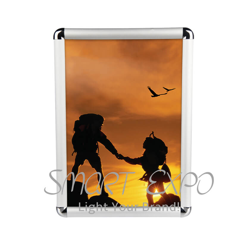 A3 Aluminum Extrusion Snap Frame For Promotion Advertising With 25mm Round Or Mitered Corner Customized Sizes
A3 Aluminum Extrusion Snap Frame For Promotion Advertising With 25mm Round Or Mitered Corner Customized Sizes