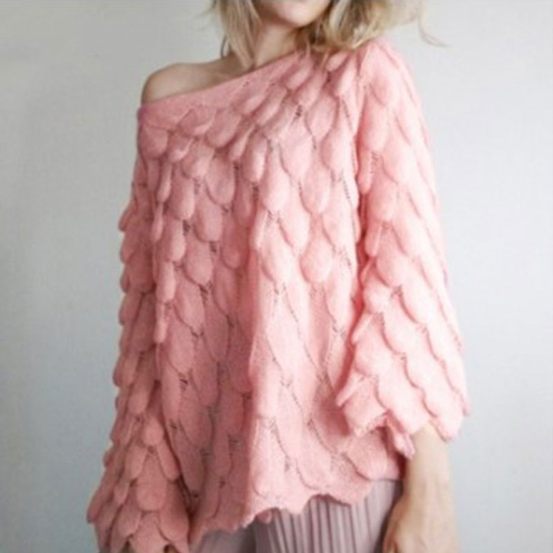 Women Sweater Casual Loose Sweater Pink/white/yellow Long Sleeve Solid Color Sweet Sexy Knitwear Tops Fall Winter Warm Jumpers
Women Sweater Casual Loose Sweater Pink/white/yellow Long Sleeve Solid Color Sweet Sexy Knitwear Tops Fall Winter Warm Jumpers