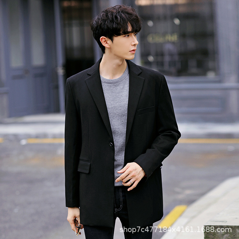 Autumn Suit Men' Jacket Korean Version of Loose British Wind Casual Small Suit Fashion Couple Top 2019 New BB50XZ, Black
Autumn Suit Men' Jacket Korean Version of Loose British Wind Casual Small Suit Fashion Couple Top 2019 New BB50XZ, Black
