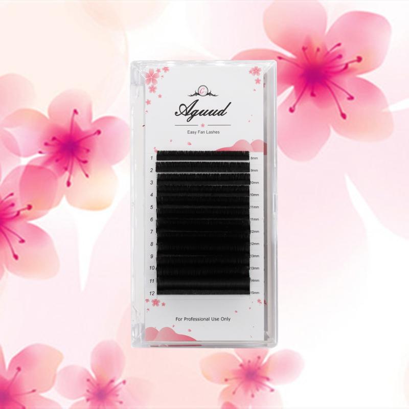 AGUUD 12Rows Handmade Easy Fan Lashes Automatic Flowering Eyelash Extension Fast Fan Self-Making Fans Volume Bloom Lashes
AGUUD 12Rows Handmade Easy Fan Lashes Automatic Flowering Eyelash Extension Fast Fan Self-Making Fans Volume Bloom Lashes