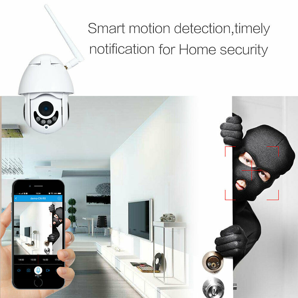 2020 New Wireless HD 1080P WiFi 4X ZOOM CCTV Outdoor IP Camera Home Security IR Webcam wireless infrared surveillance Baby camera