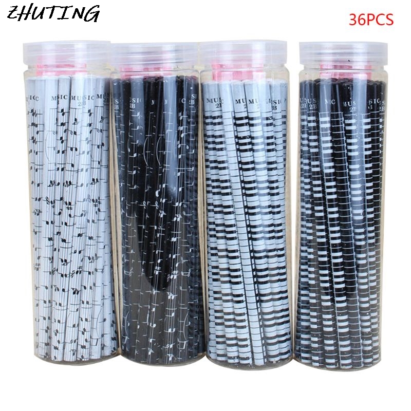 36pcs Musical Note Pencil 2B Standard Round Pencils Piano Notes Writing Drawing Tool Stationery School Student Gift
36pcs Musical Note Pencil 2B Standard Round Pencils Piano Notes Writing Drawing Tool Stationery School Student Gift