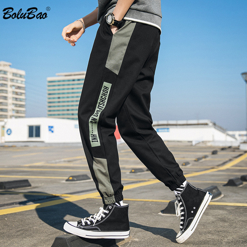 BOLUBAO Fashion Men's Pants Brand Men Letter Print Small Feet Wild Trousers Pencil Pants Drawstring Patchwork Male Casual, Black
BOLUBAO Fashion Men's Pants Brand Men Letter Print Small Feet Wild Trousers Pencil Pants Drawstring Patchwork Male Casual, Black