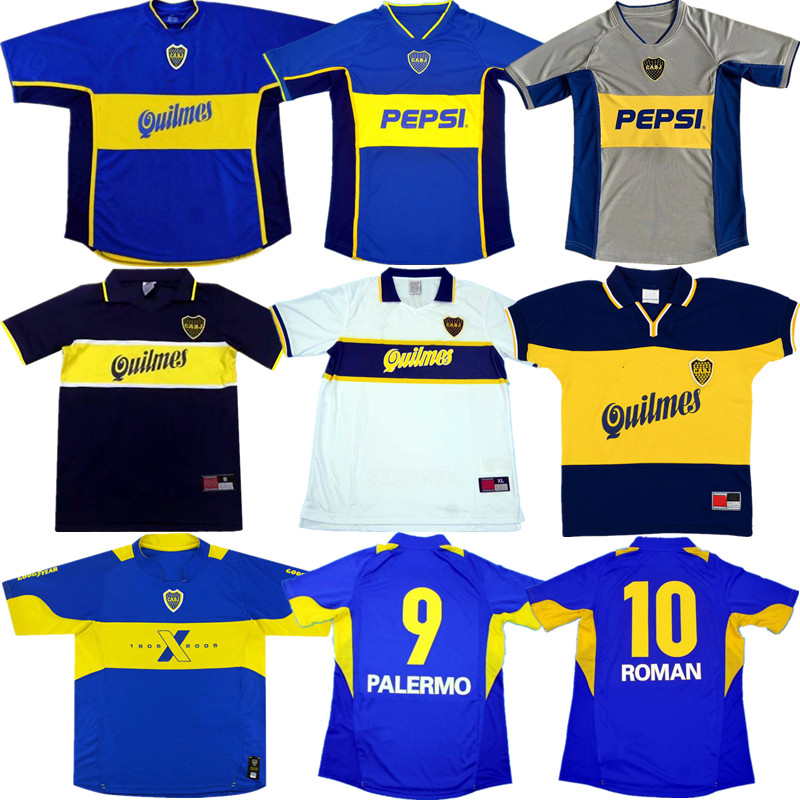 Retro Boca Juniors MARADONA Classic Soccer Jersey 95 97 98 99 00 01 02 03 04 05 ROMAN PALERMO Riquelme TEVEZ Football shirt, 02/03 home
Retro Boca Juniors MARADONA Classic Soccer Jersey 95 97 98 99 00 01 02 03 04 05 ROMAN PALERMO Riquelme TEVEZ Football shirt, 02/03 home