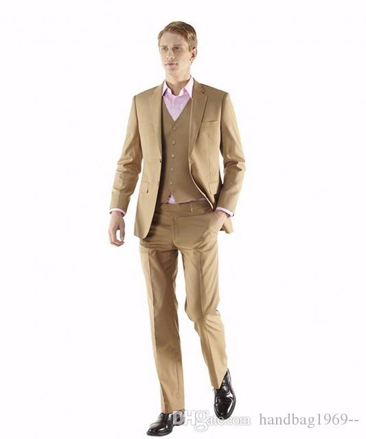 Latest Design Two Button Groom Tuxedos Notch Lapel Groomsmen Best Man Mens Wedding Suits (Jacket+Pants+Vest+Tie) D:233, Same as image
Latest Design Two Button Groom Tuxedos Notch Lapel Groomsmen Best Man Mens Wedding Suits (Jacket+Pants+Vest+Tie) D:233, Same as image