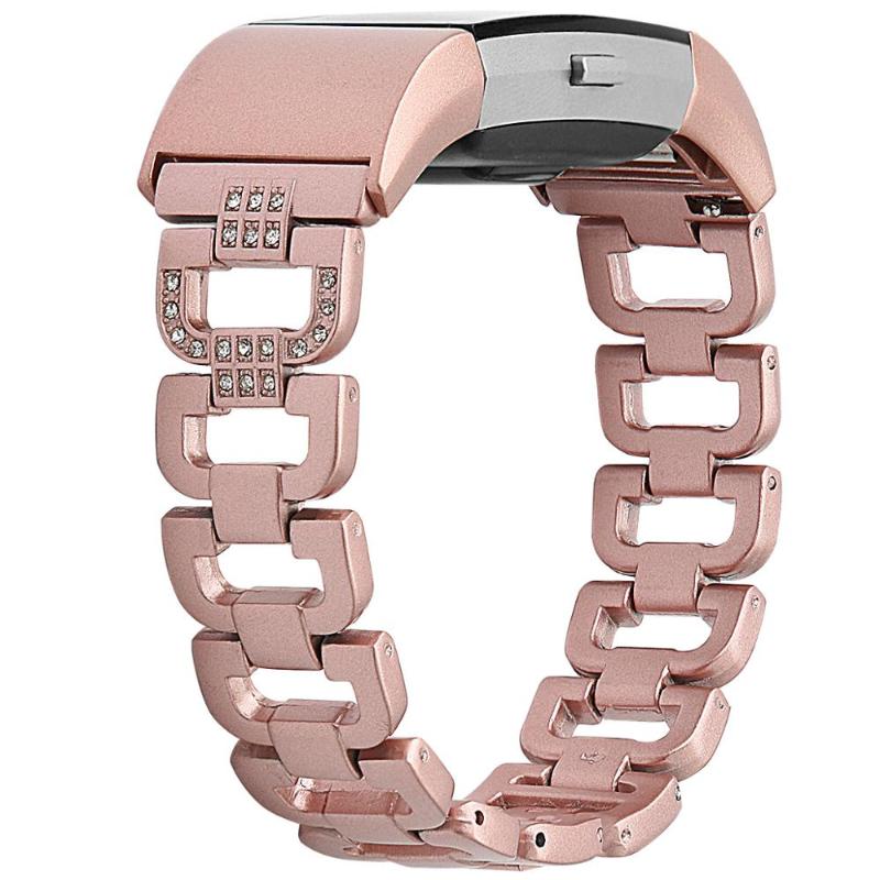 Metal Strap For Charge 2 Band Diamond Stainless Steel Chained Replacement Bracelet Shiny Watch Band For Fit bit Charge2
Metal Strap For Charge 2 Band Diamond Stainless Steel Chained Replacement Bracelet Shiny Watch Band For Fit bit Charge2