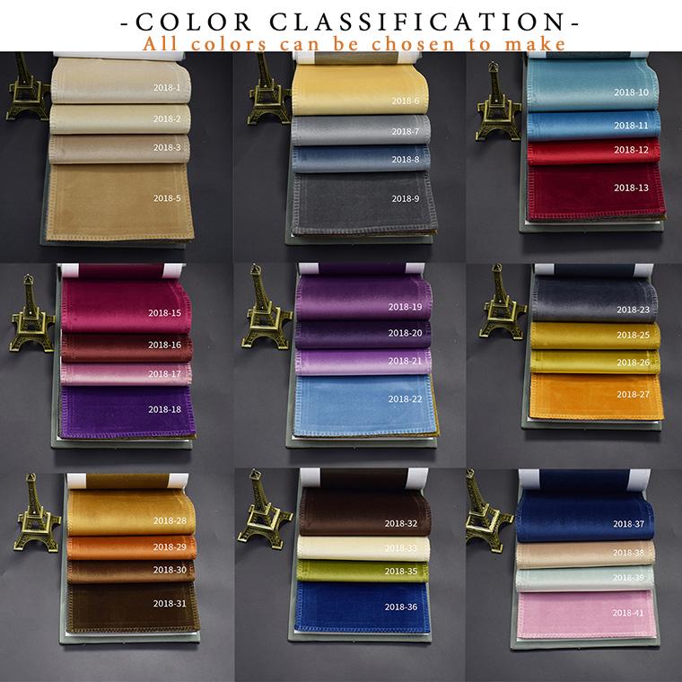 Modern Solid Velvet Blackout Curtains for Living Room Bedroom Soft Comfortable Blinds Windows Curtain Custom Size Plain Door New3202105