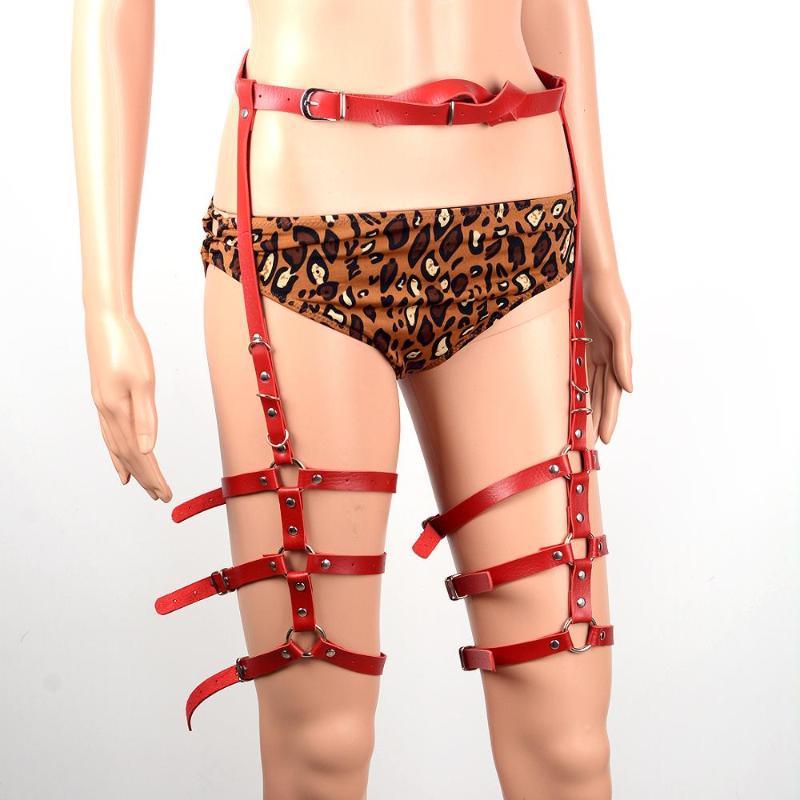Other Hip Hop Handcrafted Women Leather Thigh Harness Body Waist Bondage Leg Loop Garter Belt
Other Hip Hop Handcrafted Women Leather Thigh Harness Body Waist Bondage Leg Loop Garter Belt