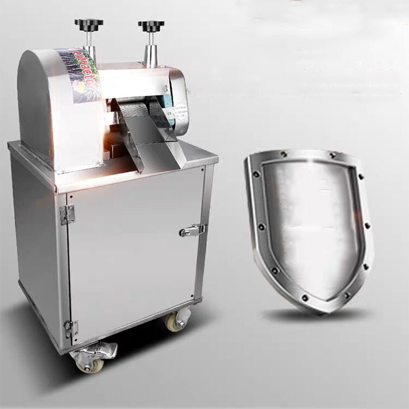new 220V Vertical automatic electric Sugar cane machine commercial sugar cane juicer machine stainless steel