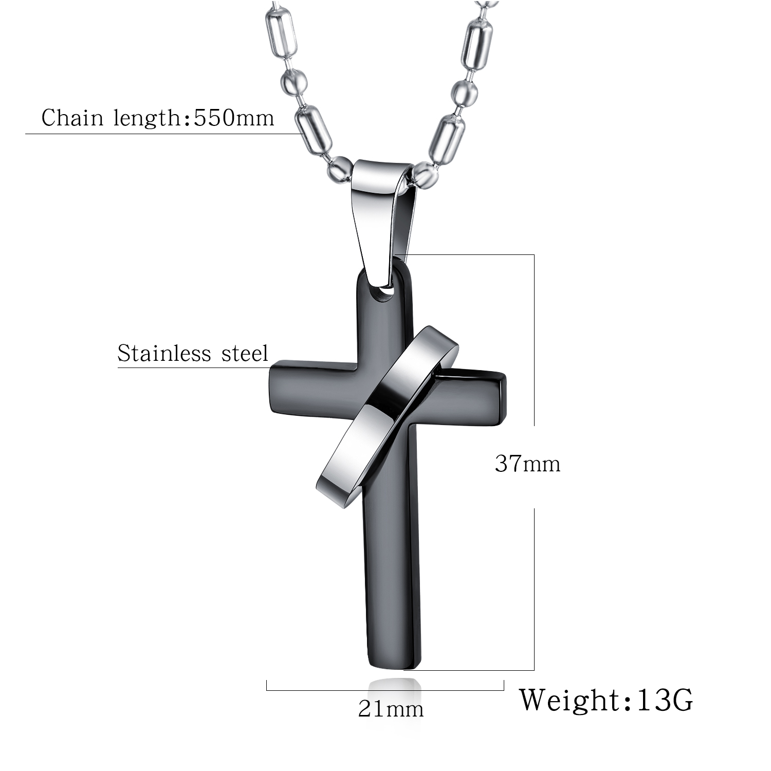GX016 Cross & Ring Set Fashion New Necklace Stainless Steel Jewelry for Men Women Gift Item, Cheap Price High Quality
GX016 Cross & Ring Set Fashion New Necklace Stainless Steel Jewelry for Men Women Gift Item, Cheap Price High Quality