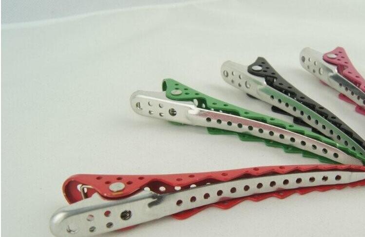 6pcs /Pack Hair Clips High Quality Shark Clip Professional Hair Pin Hairdress Hair Accessories for Girls 12cm*2.5cm 6 Colors