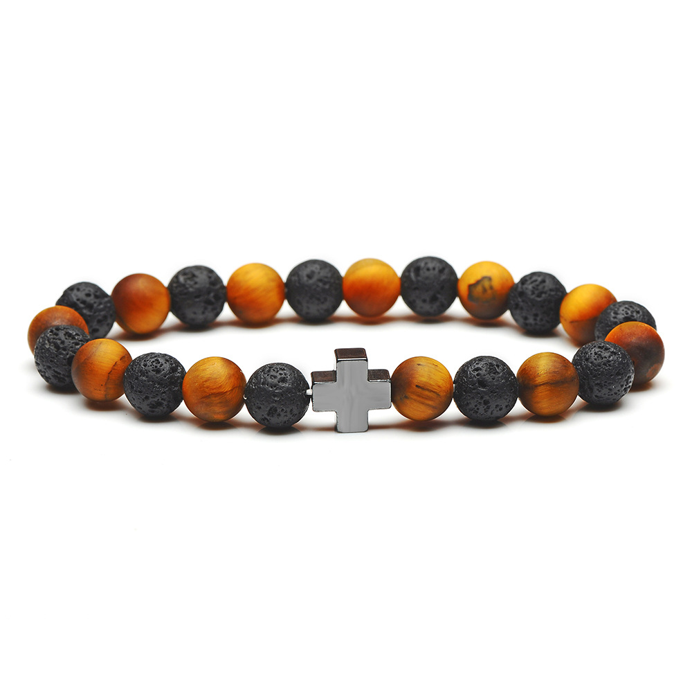 Cross bracelet men's temperament simple mature charm 2019 new products