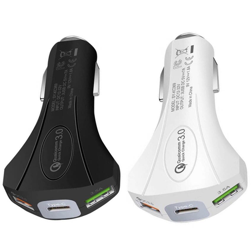 35W Fast Car Charger QC3.0+3.5A+PD 3 USB Mobile Phone Adapter For Samsung S10 S9 Note 10 Xiaomi Redmi Mobile Cell Phones
35W Fast Car Charger QC3.0+3.5A+PD 3 USB Mobile Phone Adapter For Samsung S10 S9 Note 10 Xiaomi Redmi Mobile Cell Phones