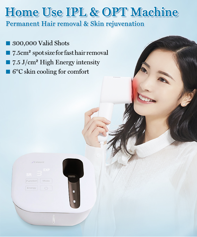 Home Use Laser Machine Professional IPL Whole Body Hair remover Skin Rejuvenation FHR Ice Cooling Hair Removal Painless