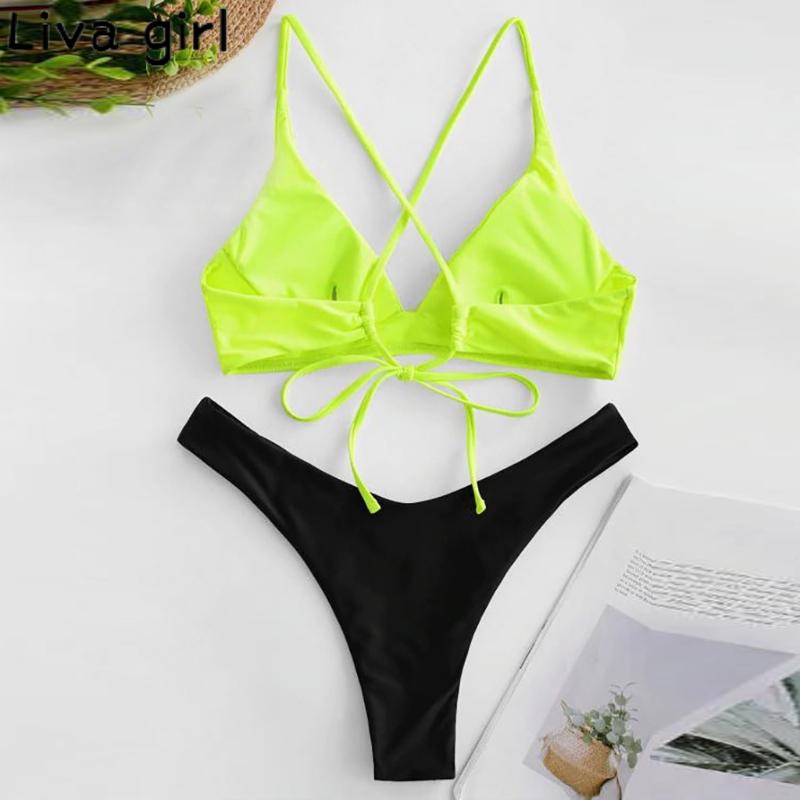 Liva girl Sexy solid bikinis mujer Brazilian push up Padded Bathing swimwear Swimsuit Female Monokini biquini swim suit Tankini, Gn
Liva girl Sexy solid bikinis mujer Brazilian push up Padded Bathing swimwear Swimsuit Female Monokini biquini swim suit Tankini, Gn