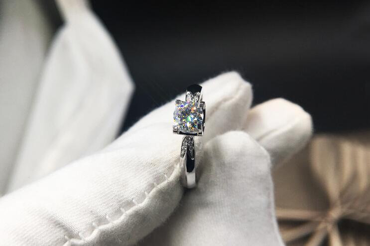 Victoria Wieck Luxury Jewelry Real 925 Sterling Silver Round Cut White Topaz CZ Diamond Gemstones Women Wedding Engagement Band Ring Gift