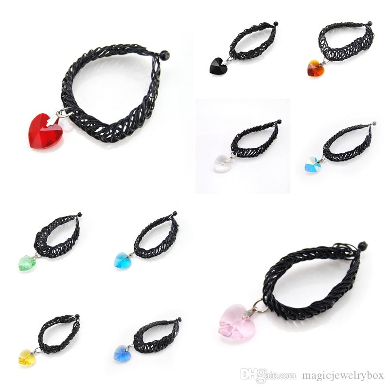 Cute New Fashion Girls Sexy Stretch Tattoo Choker Necklace Women Vintage Elastic Punk Crystal Pendant Necklaces Female Jewelry Party Gift
Cute New Fashion Girls Sexy Stretch Tattoo Choker Necklace Women Vintage Elastic Punk Crystal Pendant Necklaces Female Jewelry Party Gift