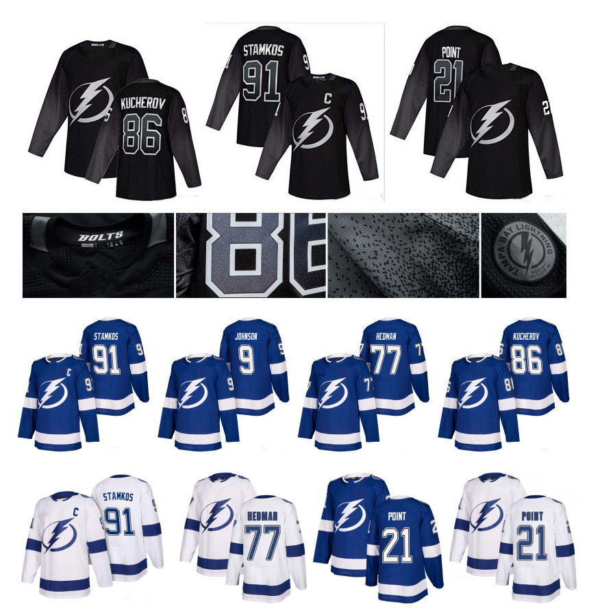 Tampa Bay Lightning Jersey 21 Brayden Point 86 Nikita Kucherov 91 Steven Stamkos Hedman Vasilevskiy Victor Hedman Alternate Hockey, As pic
Tampa Bay Lightning Jersey 21 Brayden Point 86 Nikita Kucherov 91 Steven Stamkos Hedman Vasilevskiy Victor Hedman Alternate Hockey, As pic