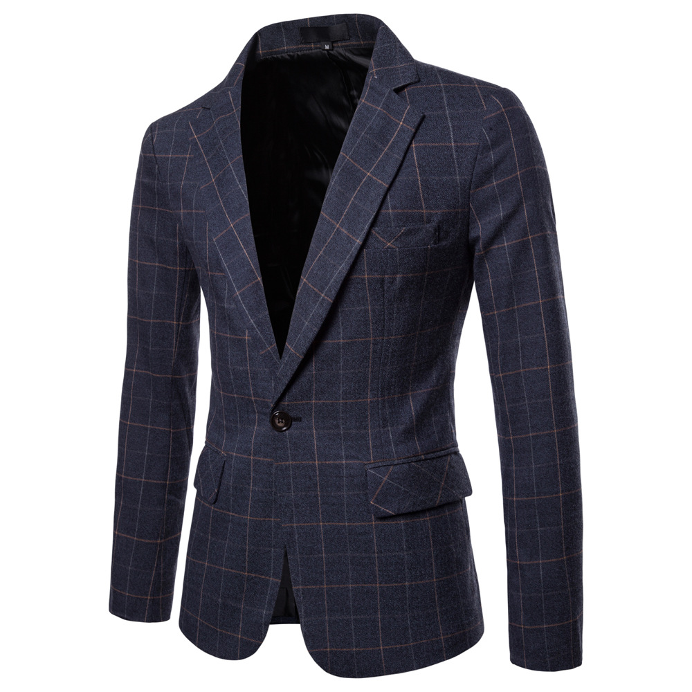 Men's Suits & Blazers Winter Casual Plaid Printed Suit Lapel Slim Long Sleeve One Button Top M-4XL, Gray
Men's Suits & Blazers Winter Casual Plaid Printed Suit Lapel Slim Long Sleeve One Button Top M-4XL, Gray