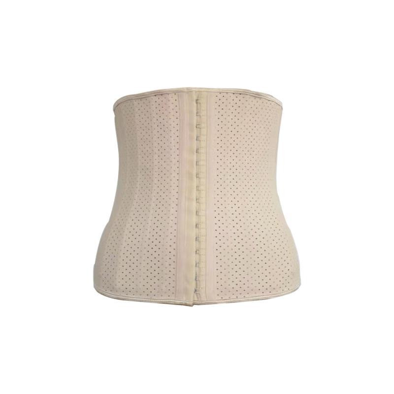 25 Steel Boned Latex Mesh Waist Trainer Corset Women Black Beige XS-3XL Postpartum Recovery Workout Tummy Control Shapewear