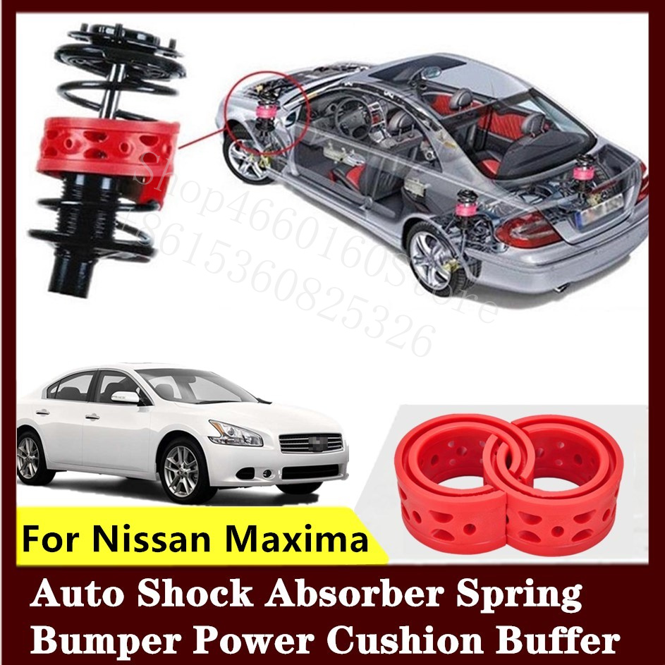 For Nissan Maxima 2pcs High-quality Front or Rear Car Shock Absorber Spring Bumper Power Auto-buffer Car Cushion Urethane
