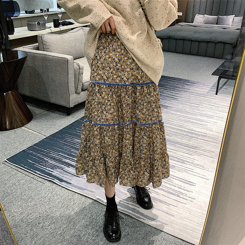 Alien Kitty 2020 Japanese Sweet Velvet Lace Floral Ruffles High Waist Elegant Slender Streetwear High Quality Office Lady Skirts, Khaki
Alien Kitty 2020 Japanese Sweet Velvet Lace Floral Ruffles High Waist Elegant Slender Streetwear High Quality Office Lady Skirts, Khaki