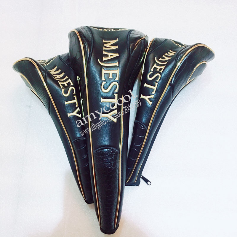 Wholesale New Maruman Majesty Full Golf Headcover High Quality Golf Wood Headcover and Irons Putter Driver Clubs Head Cover Free Shipping