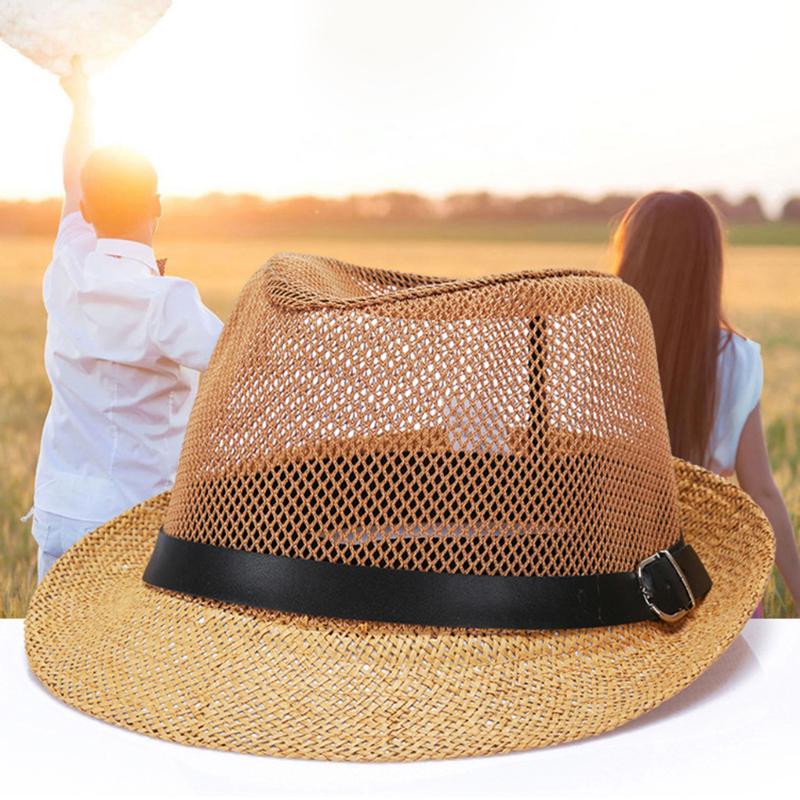 Men Summer Linen Straw Round Wide Brim Foldable Caps UV Protection Travel Daily NEW, No.4
Men Summer Linen Straw Round Wide Brim Foldable Caps UV Protection Travel Daily NEW, No.4