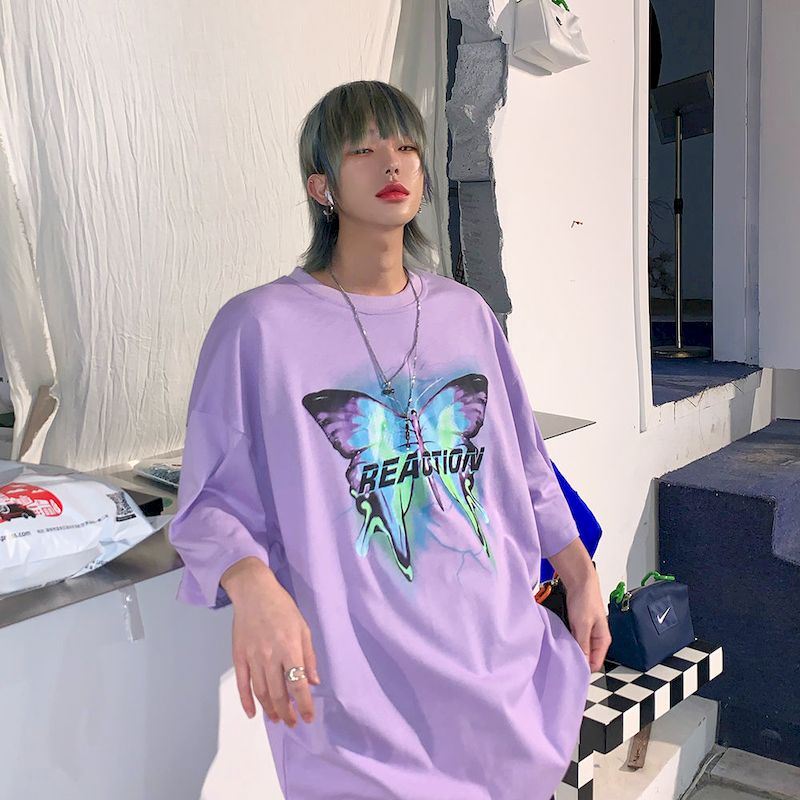 hip hop gothic t shirts short sleeve harajuku tshirt oversized t shirt men clothing t-shirts Korean couple clothes summer tees, Black
hip hop gothic t shirts short sleeve harajuku tshirt oversized t shirt men clothing t-shirts Korean couple clothes summer tees, Black