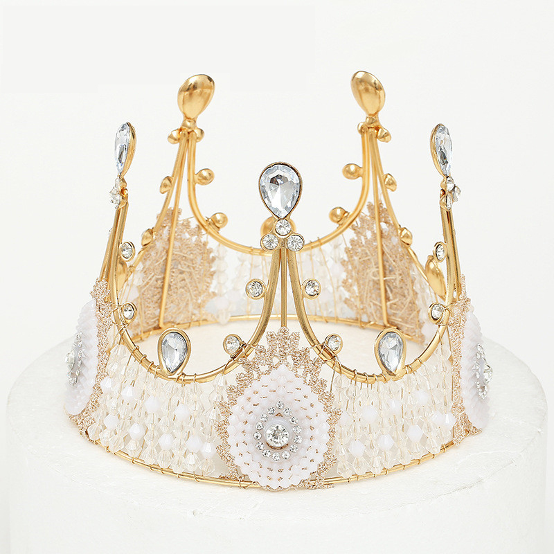New Arrival Cake Toppers Decorations Retro Crystal Crown Shaped Girls Princess Birthday Cake Tools Baked Dessert Favors, As picture show
New Arrival Cake Toppers Decorations Retro Crystal Crown Shaped Girls Princess Birthday Cake Tools Baked Dessert Favors, As picture show