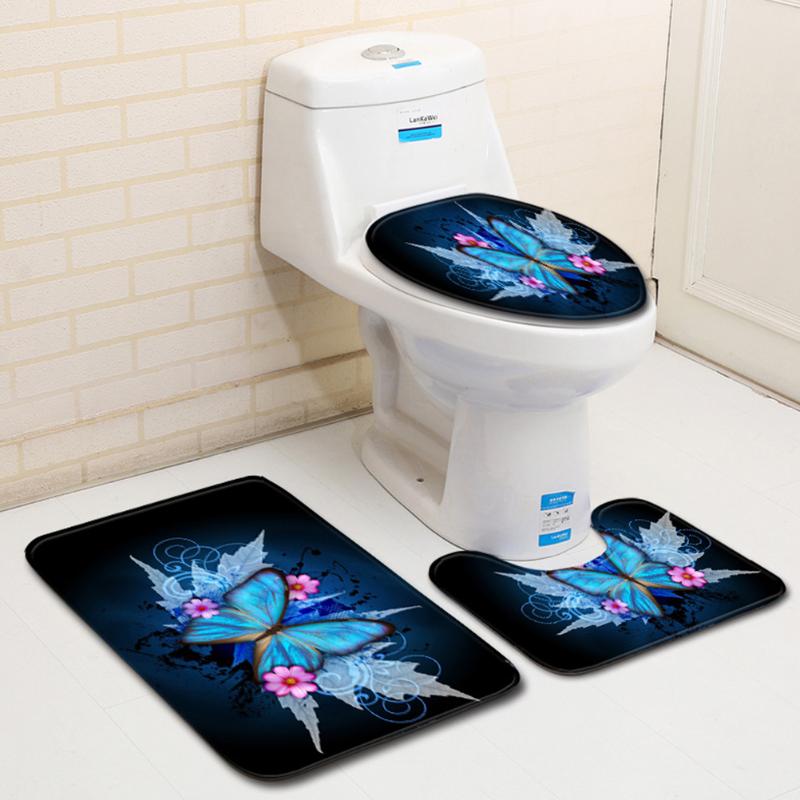 3pcs Exquisite Bathroom Mat Set Anti-Slip Washroom Carpet Contour Mat Toilet Seat Lid Cover For Home Hotel Tapis Salle De Bain
3pcs Exquisite Bathroom Mat Set Anti-Slip Washroom Carpet Contour Mat Toilet Seat Lid Cover For Home Hotel Tapis Salle De Bain