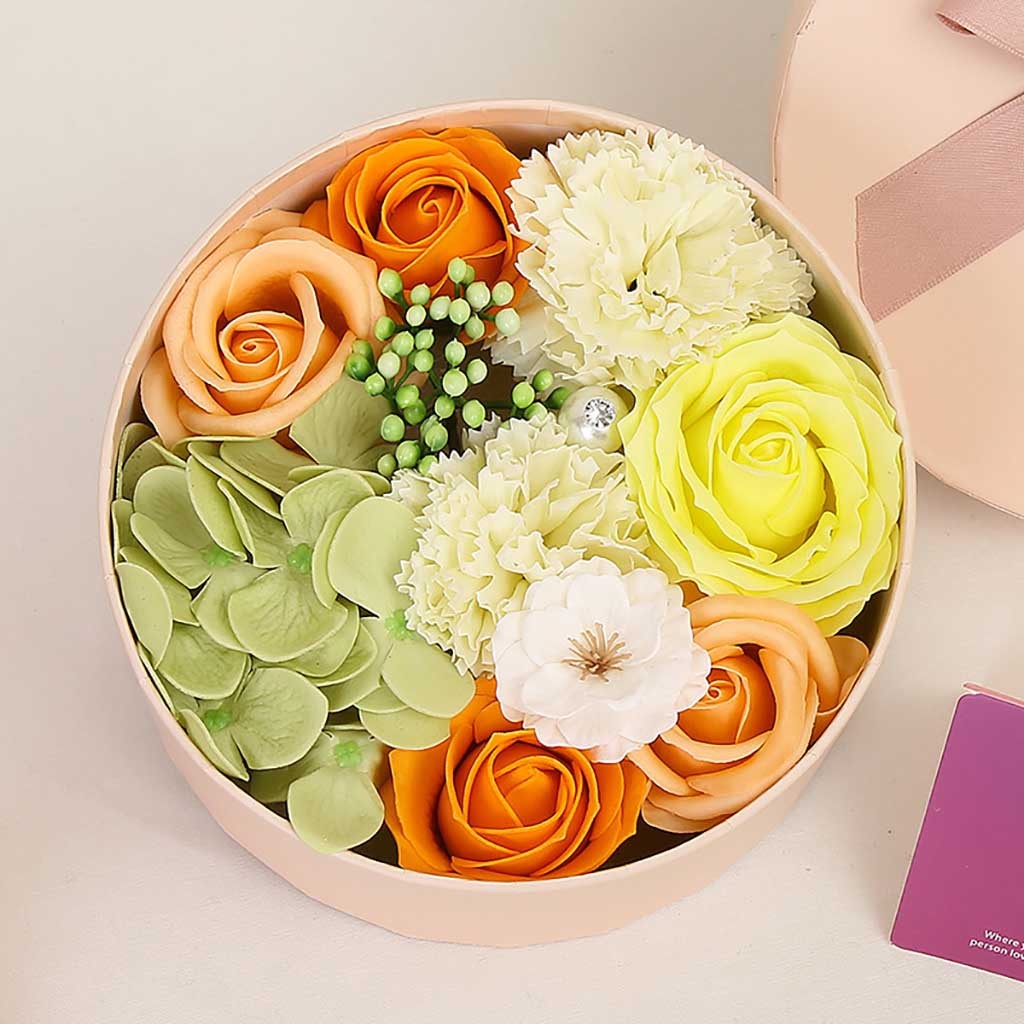 Valentine Day Diy Soap Flower Elegant Gift Rose Box Bouquet Wedding Home Festival Gift Couple's Surprise Girlfriend Favorite#G7, Blue
Valentine Day Diy Soap Flower Elegant Gift Rose Box Bouquet Wedding Home Festival Gift Couple's Surprise Girlfriend Favorite#G7, Blue