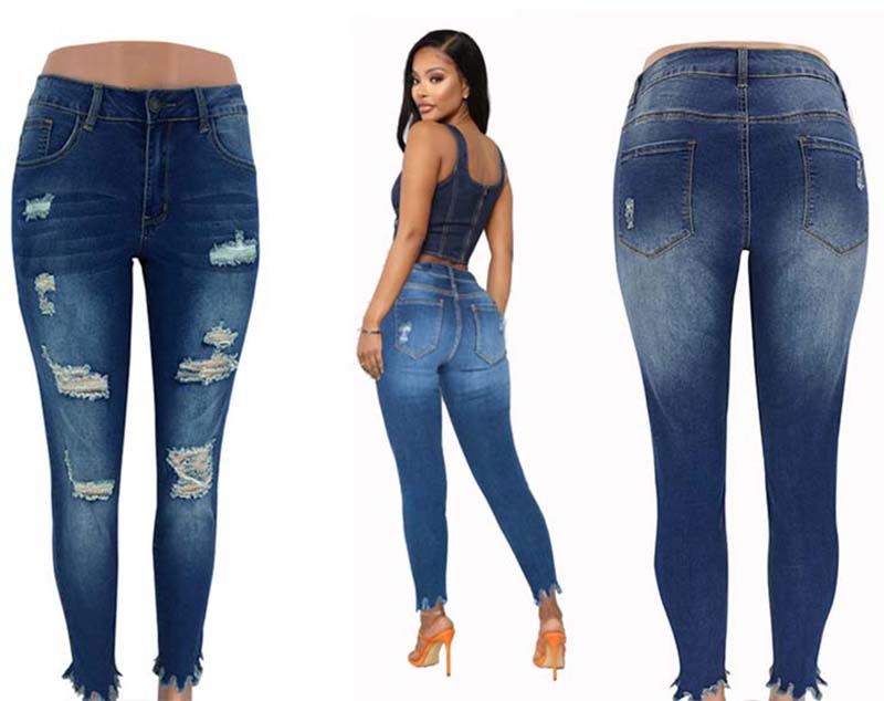 Women Casual Jeans Ripped Knee Holes Bleached Sctrached Tassel Denim Pant Ladies Slim Fit Long Pants High Quality Free Shipping updated, Y-6038-1
Women Casual Jeans Ripped Knee Holes Bleached Sctrached Tassel Denim Pant Ladies Slim Fit Long Pants High Quality Free Shipping updated, Y-6038-1