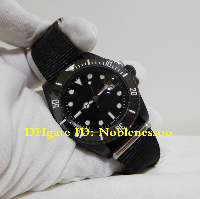 Men's 40mm 116610LN 116610 Watch Stainless Steel Black Dial PVD/DLC Coated Nylon Nato Strap Asia 2813 Movement Mechanical Automatic Watches, Original box
Men's 40mm 116610LN 116610 Watch Stainless Steel Black Dial PVD/DLC Coated Nylon Nato Strap Asia 2813 Movement Mechanical Automatic Watches, Original box