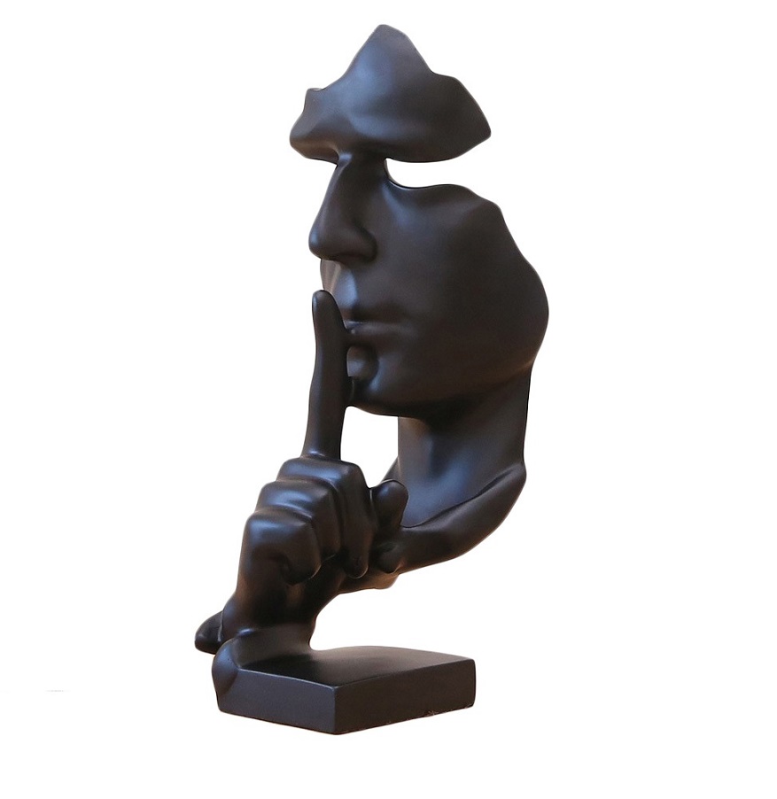 Stylish and Abstract Sculptures The Thinker Statue / Silencer Statues Hush Finger Signs Marks Men Figures Figurines
Stylish and Abstract Sculptures The Thinker Statue / Silencer Statues Hush Finger Signs Marks Men Figures Figurines