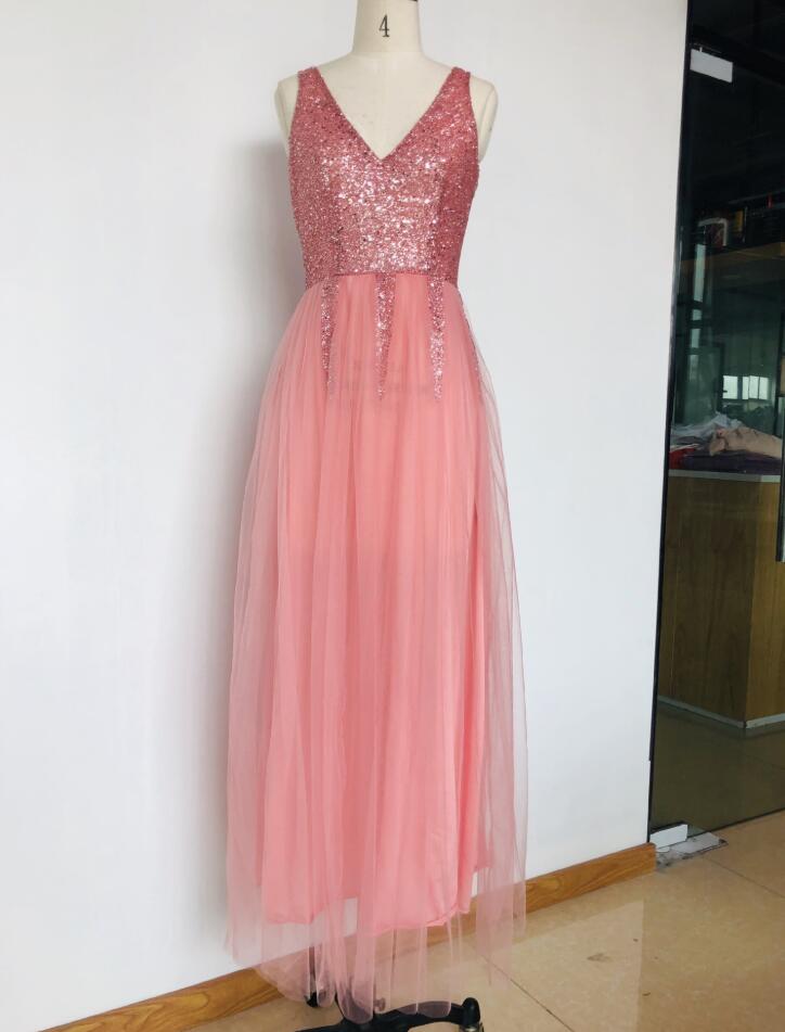 Women Evening Prom Dress Long Dress Lady Sleeveless Lace Appliques Floor-Length Maxi Dress Party Vestido