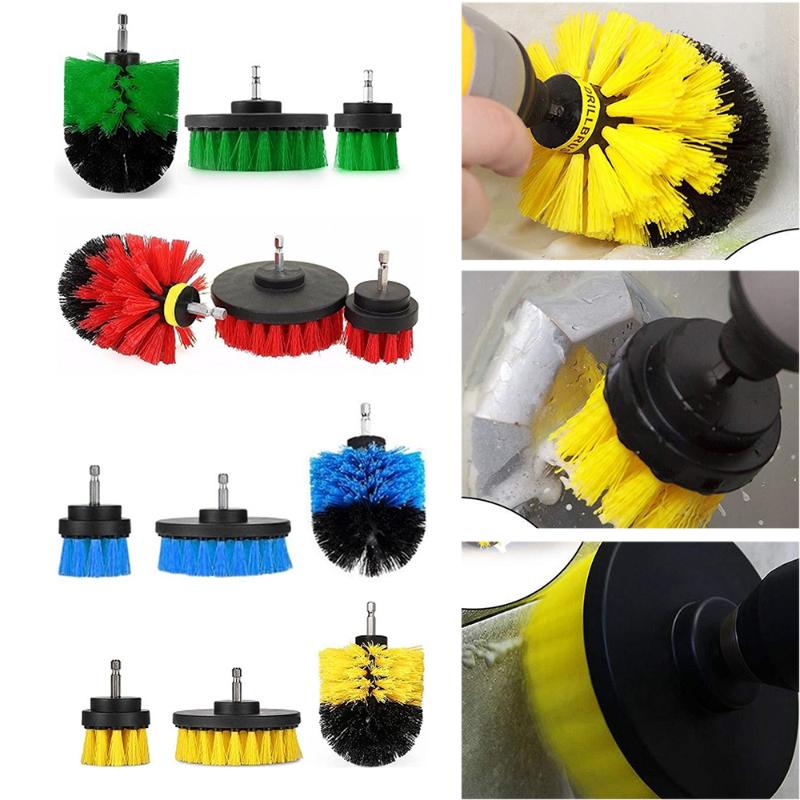 3pcs Power Scrubber Brush Set For Bathroom Drill Scrubber Cleaning Cordless Drill Attachment Kit Power Scrub Brush Hand Tools
3pcs Power Scrubber Brush Set For Bathroom Drill Scrubber Cleaning Cordless Drill Attachment Kit Power Scrub Brush Hand Tools
