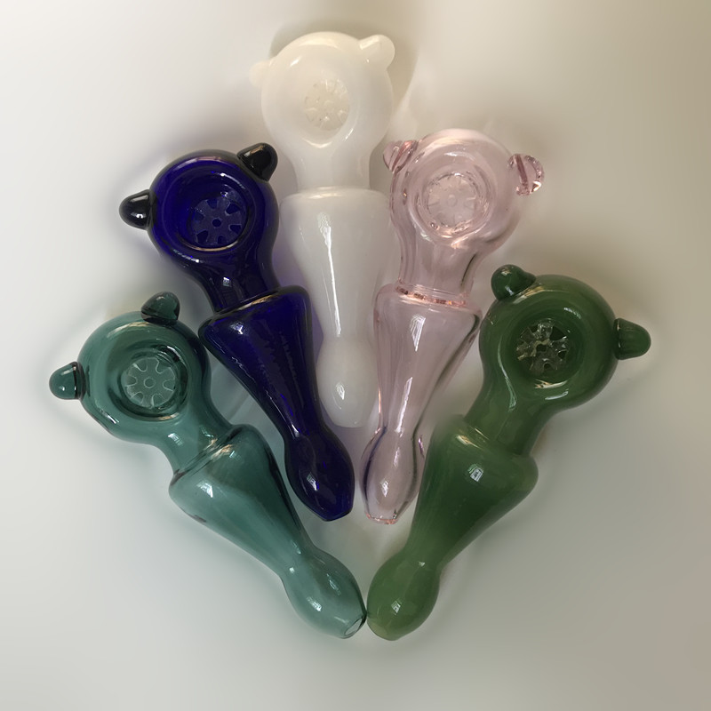 Glass Hand Pipe Colored Oil Burner Glass Pipes 4 Inch Portable Dry Herb Tobacco Smoking Pipe with Snowflake Bowl Heady Pipes 5 Colors
Glass Hand Pipe Colored Oil Burner Glass Pipes 4 Inch Portable Dry Herb Tobacco Smoking Pipe with Snowflake Bowl Heady Pipes 5 Colors