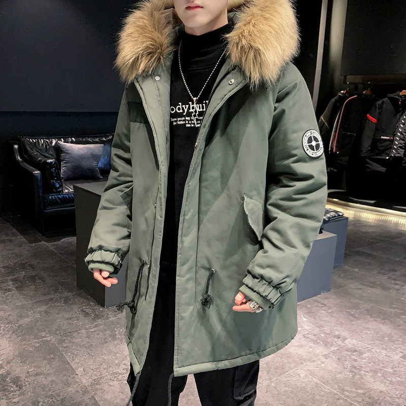 High Quality 2019 New Fashion Fur Hooded Men's Winter Warm Jacket Thicken Loose Parka Coat, Black
High Quality 2019 New Fashion Fur Hooded Men's Winter Warm Jacket Thicken Loose Parka Coat, Black