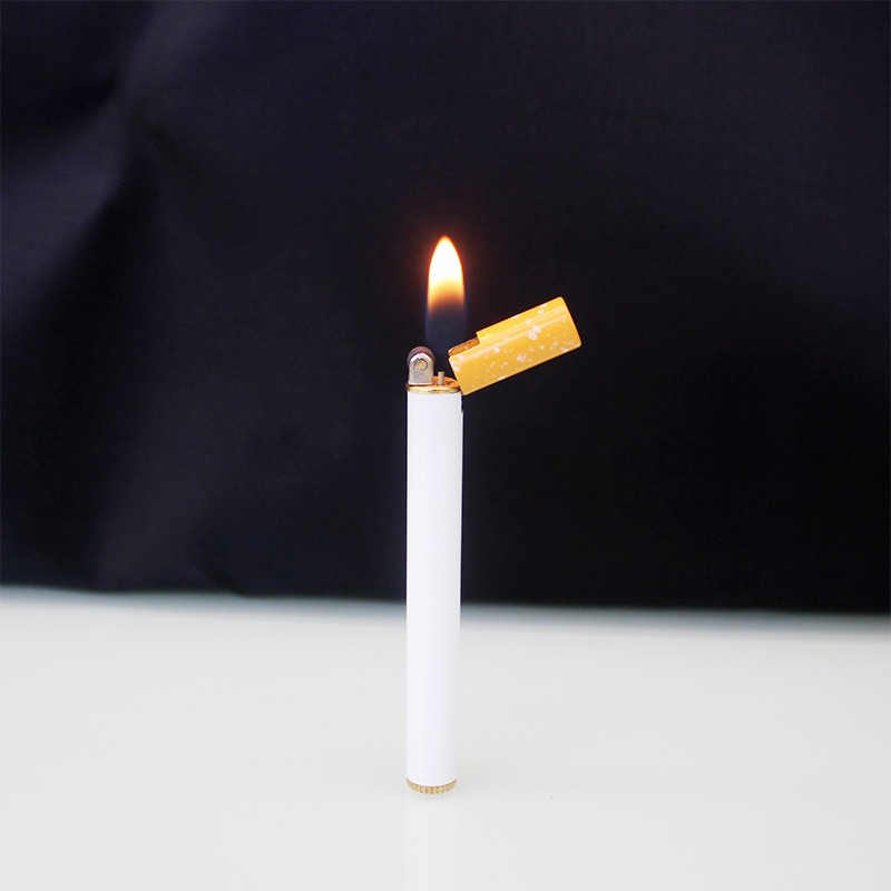 cigarette shape lighter flame lighter Cigarette Lighter cigar Butane Gas Refillable nice gift outdoor quality slim fashion design
cigarette shape lighter flame lighter Cigarette Lighter cigar Butane Gas Refillable nice gift outdoor quality slim fashion design