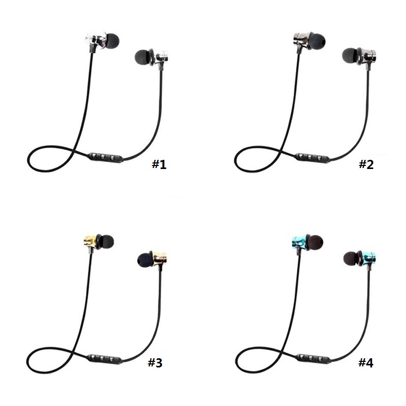 XT11 Bluetooth Headphones Magnetic Wireless Running Sport Earphones Headset BT 4.2 with Mic Earbud For Smartphones