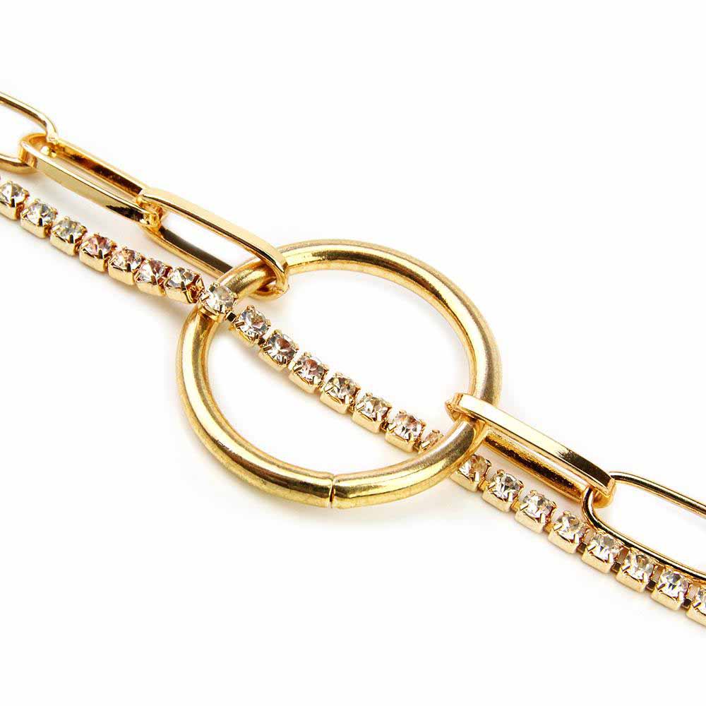 Wholesale-Chokers Necklace 2020 New Charm Dismonds Multi-layer Pendant Necklaces Punk Cool HIPHOP Collar Neck Chain Jewelry Accessories