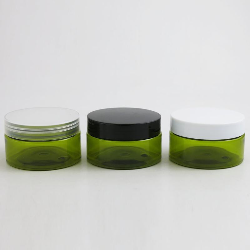 24 x 100g Empty Green Cosmetic Cream Containers Cream Jars 100cc 100ml for Cosmetics Packaging Plastic Bottles With Plastic Cap
24 x 100g Empty Green Cosmetic Cream Containers Cream Jars 100cc 100ml for Cosmetics Packaging Plastic Bottles With Plastic Cap