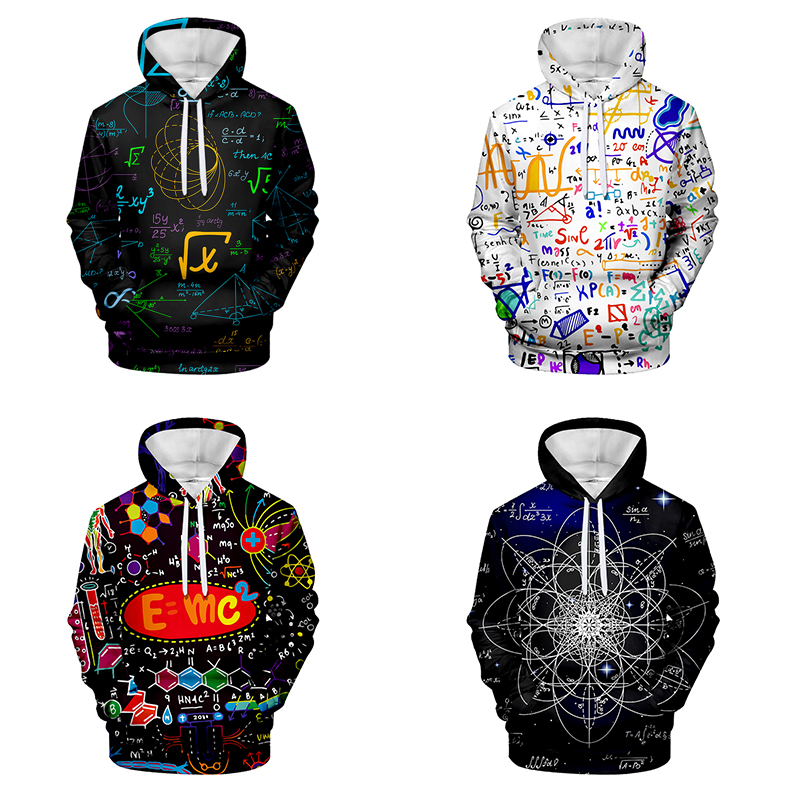 New 3d Print Science Formula Costume Hoodies Pullover Fashion Cool Men Women Hoodie Oversize Long Sleeve Hooded Sweatshirts Tops
New 3d Print Science Formula Costume Hoodies Pullover Fashion Cool Men Women Hoodie Oversize Long Sleeve Hooded Sweatshirts Tops