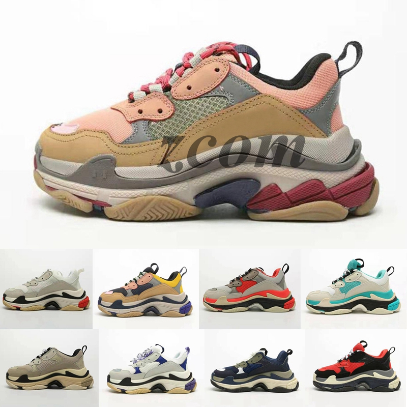 Triple S 17FW Pairs New Mens 2020 Designer Sneakers Six layer Platform Dad Increasing Trainers Womens triples men tripler Zapatos Baskets, Black
Triple S 17FW Pairs New Mens 2020 Designer Sneakers Six layer Platform Dad Increasing Trainers Womens triples men tripler Zapatos Baskets, Black