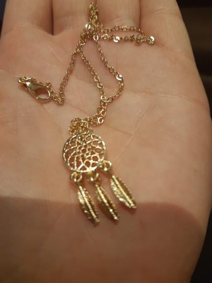 Feather Necklace Long Sweater Chain Statement Jewelry Choker for Women Fashion